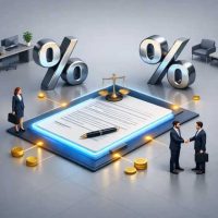 تنظیم قرارداد درصدی و پورسانتی + نمونه متن